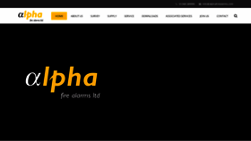 What Alphafirealarms.com website looked like in 2019 (4 years ago)