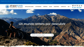 What Atrapamundo.com website looked like in 2019 (4 years ago)