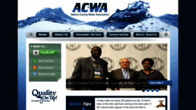 What Adamscountywater.com website looked like in 2019 (4 years ago)