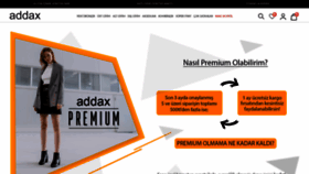 What Addax.com.tr website looked like in 2019 (4 years ago)