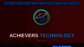 What Achieverstechnology.com website looked like in 2019 (4 years ago)