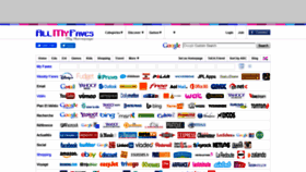 What Allmyfaves.fr website looked like in 2019 (4 years ago)