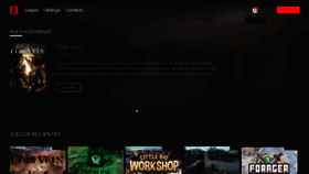 What All-gamez.com website looked like in 2019 (4 years ago)