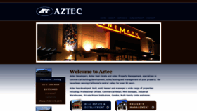 What Aztecdevelopers.com website looked like in 2019 (4 years ago)