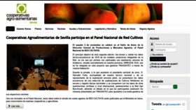 What Agroalimentarias-sevilla.coop website looked like in 2019 (4 years ago)