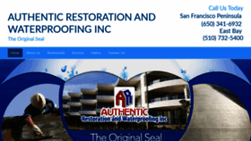 What Authenticrestoration.com website looked like in 2019 (4 years ago)