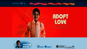 What Adoptionsf.org website looked like in 2019 (4 years ago)