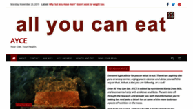 What Allyoucaneat.org.uk website looked like in 2019 (4 years ago)