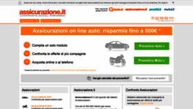 What Assicurazione.it website looked like in 2019 (4 years ago)
