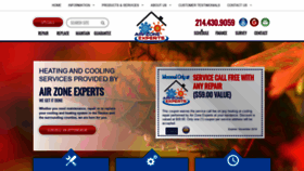 What Airzoneexperts.com website looked like in 2019 (4 years ago)