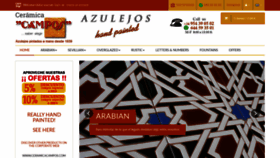 What Azulejoscamposonline.com website looked like in 2019 (4 years ago)