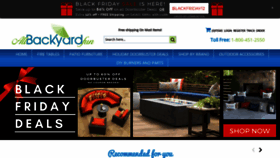 What Allbackyardfun.com website looked like in 2019 (4 years ago)