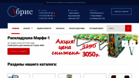 What Abris-24.ru website looked like in 2019 (4 years ago)