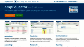 What Ampeducator.com website looked like in 2019 (4 years ago)