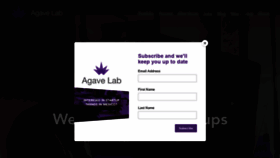 What Agavelab.com website looked like in 2019 (4 years ago)