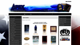 What Apex-awards.com website looked like in 2019 (4 years ago)