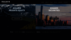 What Asgardpartners.com website looked like in 2019 (4 years ago)