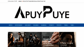 What Apuy-puye.com website looked like in 2019 (4 years ago)