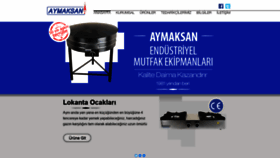 What Aymak.com.tr website looked like in 2019 (4 years ago)