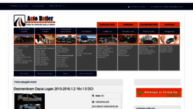 What Autorutier.ro website looked like in 2019 (4 years ago)