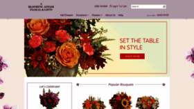 What Abloomingaffairfloral.com website looked like in 2019 (4 years ago)