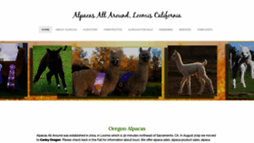 What Alpacasallaround.com website looked like in 2019 (4 years ago)