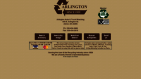 What Arlingtonautooh.com website looked like in 2019 (4 years ago)