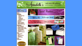 What Annabellestoo.com website looked like in 2019 (4 years ago)
