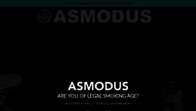 What Asmodus.com website looked like in 2019 (4 years ago)