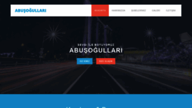 What Abusogullari.com website looked like in 2019 (4 years ago)