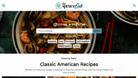 What Americanfood.about.com website looked like in 2019 (4 years ago)