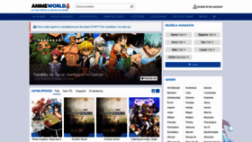 What Animeworld.tv website looked like in 2019 (4 years ago)