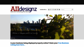 What Aiidesignz.com website looked like in 2019 (4 years ago)