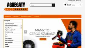 What Agregaty-czesci.pl website looked like in 2019 (4 years ago)
