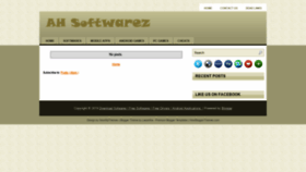 What Ahsoftwarez.blogspot.com website looked like in 2019 (4 years ago)