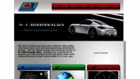What A1mississaugaauto.com website looked like in 2019 (4 years ago)
