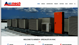 What Airmech.com.au website looked like in 2019 (4 years ago)