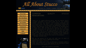 What All-about-stucco.com website looked like in 2019 (4 years ago)