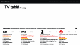 What Allatvkanaler.se website looked like in 2019 (4 years ago)