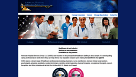 What Americanhospital.us website looked like in 2019 (4 years ago)