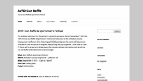 What Avfdraffle.com website looked like in 2019 (4 years ago)