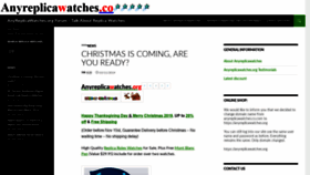 What Anyreplicawatches-blog.com website looked like in 2019 (4 years ago)
