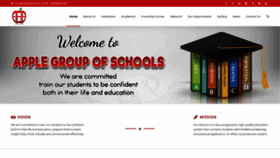 What Appleschools.pk website looked like in 2019 (4 years ago)