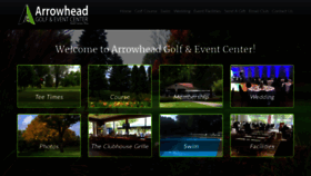 What Arrowheadgolfnc.com website looked like in 2019 (4 years ago)