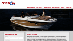 What Approvedboats.com website looked like in 2019 (4 years ago)