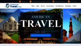 What Americantravels.us website looked like in 2019 (4 years ago)