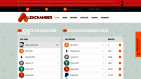 What Alexchanger.com website looked like in 2019 (4 years ago)