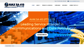 What Avaxsa410.co.za website looked like in 2019 (4 years ago)