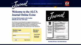 What Alcajournal.com website looked like in 2019 (4 years ago)