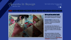 What Accentsindesign.com website looked like in 2019 (4 years ago)